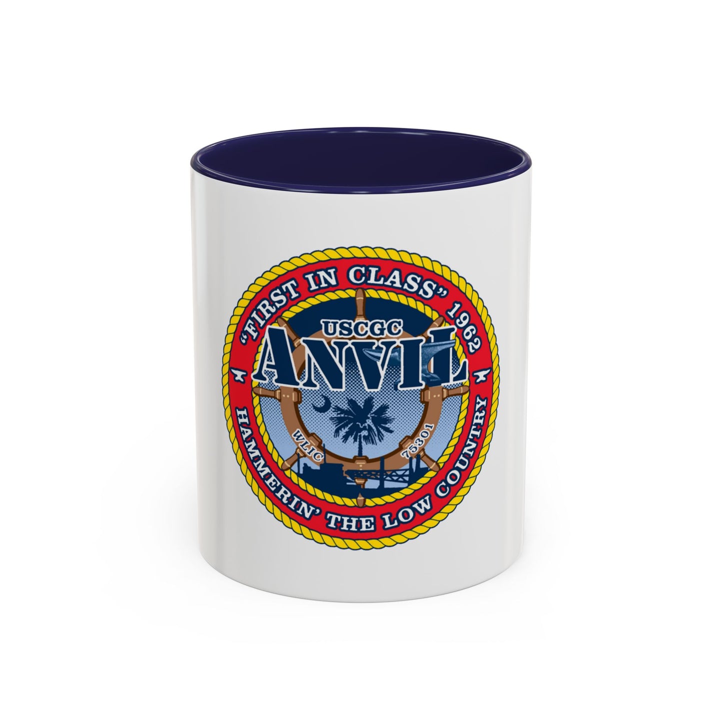 USCGC Anvil WLIC 75301 (U.S. Coast Guard) Accent Coffee Mug