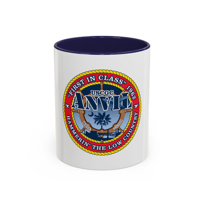 USCGC Anvil WLIC 75301 (U.S. Coast Guard) Accent Coffee Mug