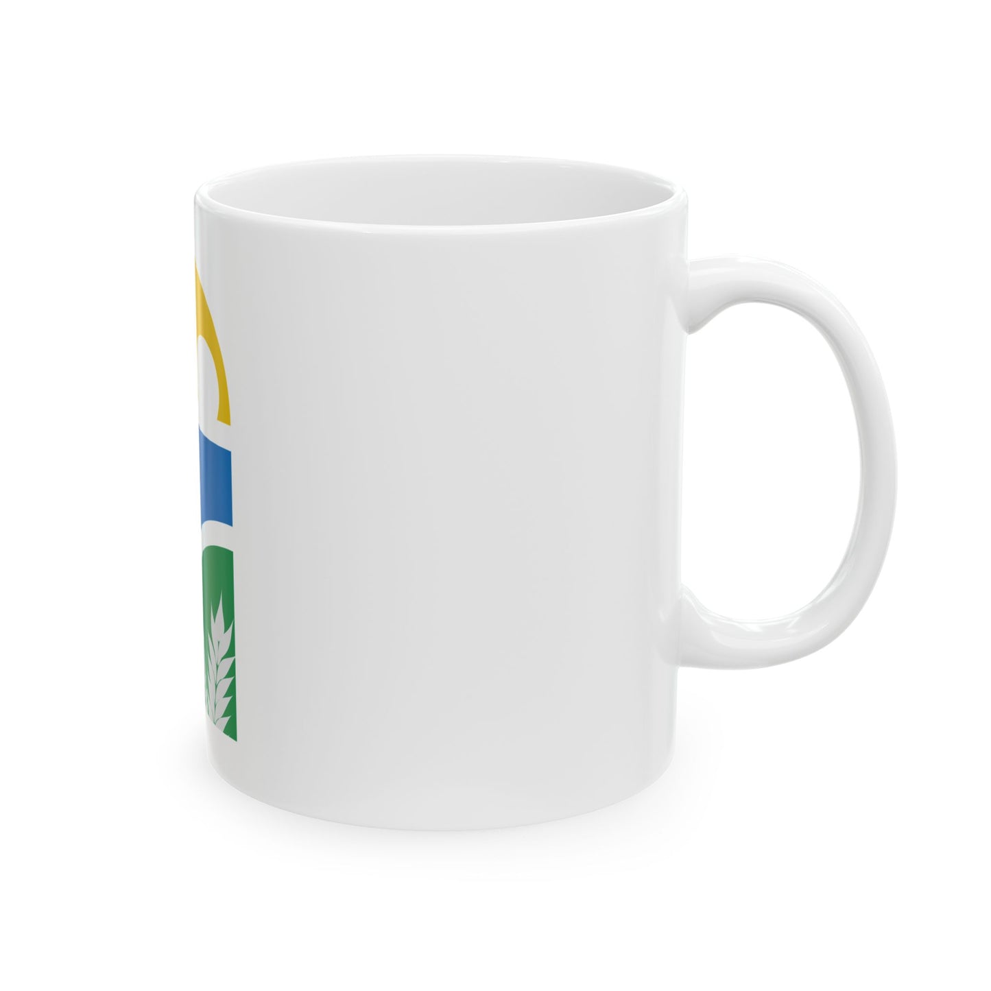 Coat of arms of Canelones Department - White Coffee Mug