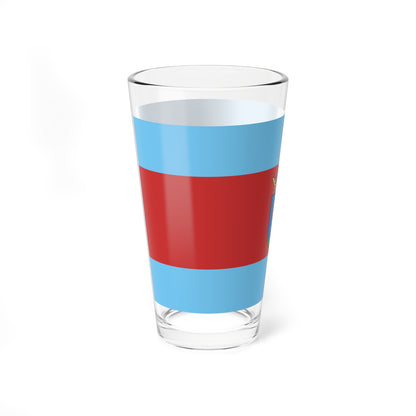 Flag of Fulopszallas (Hungary) Pint Glass 16oz