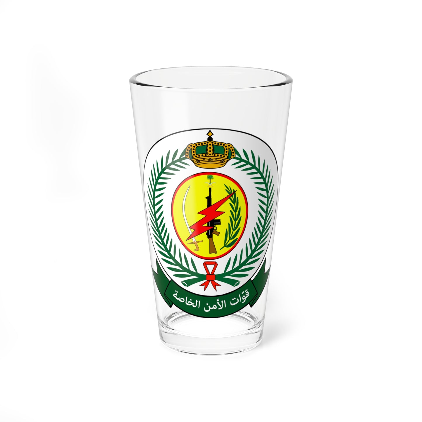 Special Security Forces Saudi Arabia (Saudi Arabia) (Coat of Arms) Pint Glass 16oz