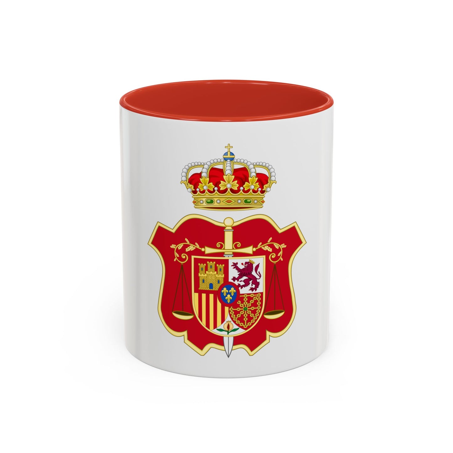 Coat of Arms of the General Council of the Judicial Power of Spain - Accent Coffee Mug