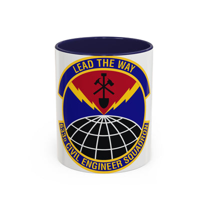 633d Civil Engineer Squadron (U.S. Air Force) Accent Coffee Mug