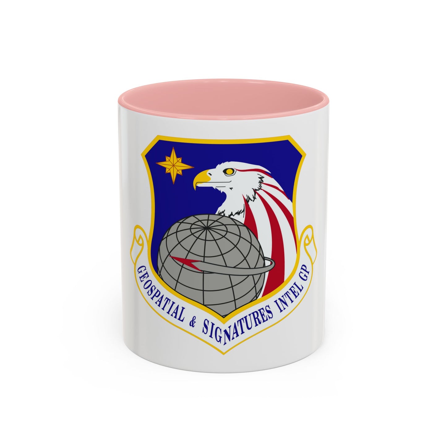 Geospatial and Signatures Intelligence Group (U.S. Air Force) Accent Coffee Mug