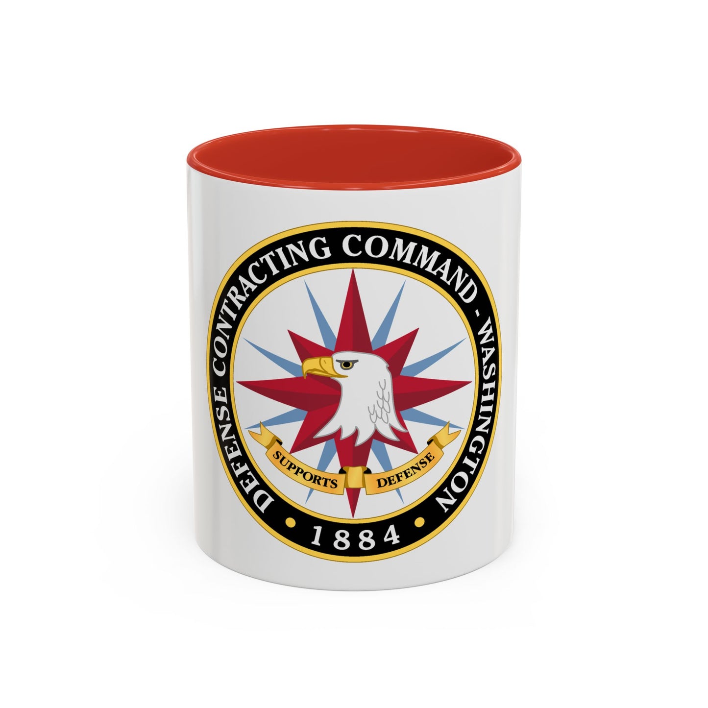 Defense Contracting Command Washington (U.S. Army) Accent Coffee Mug
