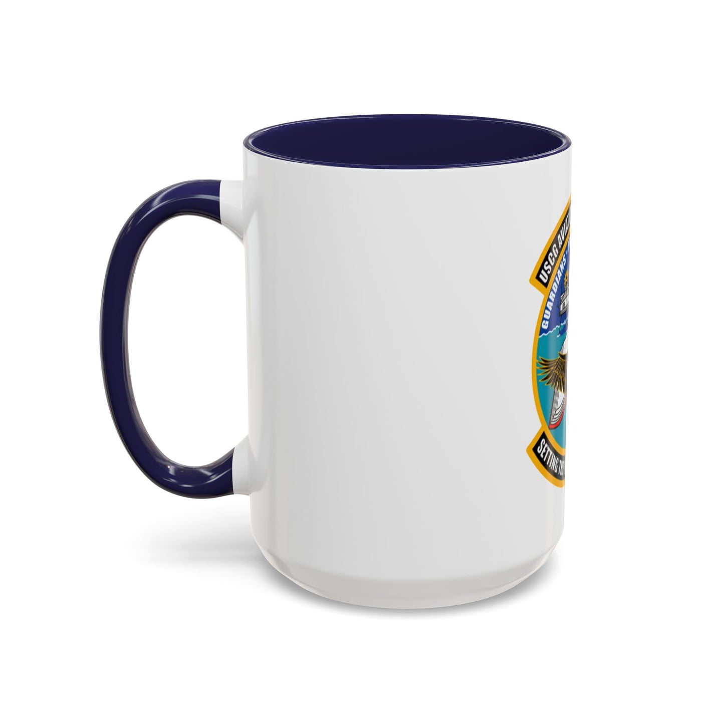 ATC Mobile AL   Aviation Training Center (U.S. Coast Guard) Accent Coffee Mug