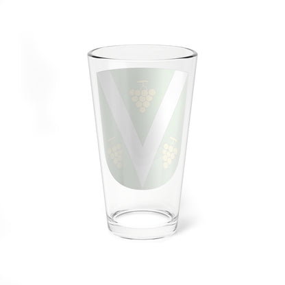 Vacallo-coat of arms (Switzerland) (Coat of Arms) Pint Glass 16oz
