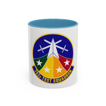 782d Test Squadron (U.S. Air Force) Accent Coffee Mug