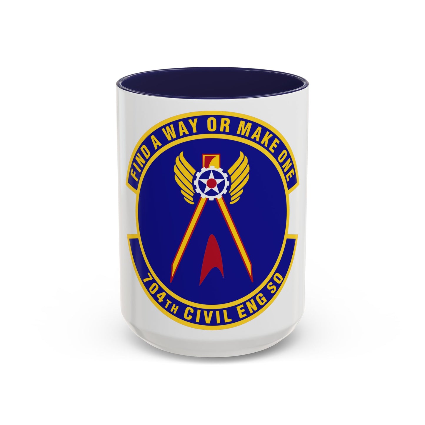 704th Civil Engineer Squadron (U.S. Air Force) Accent Coffee Mug