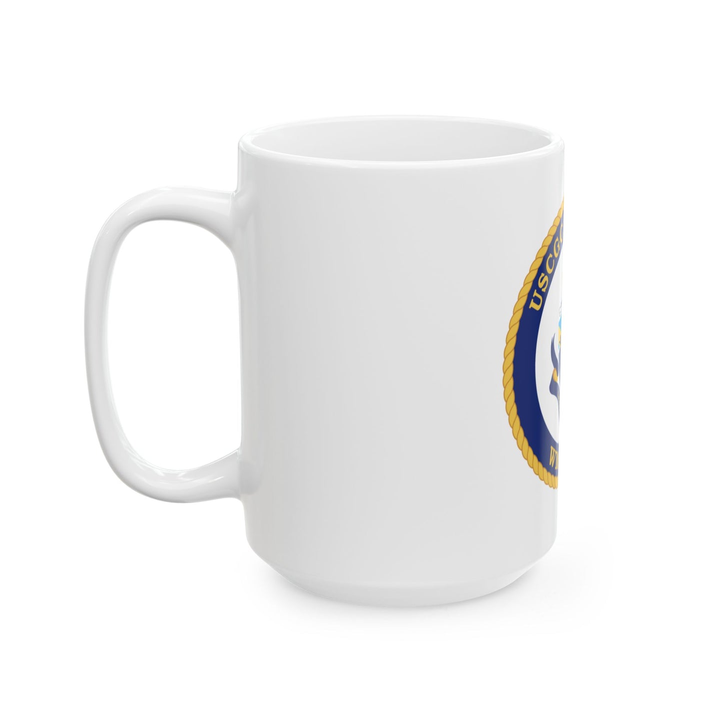 USCGC Bertholf WMSL 750 (U.S. Coast Guard) White Coffee Mug