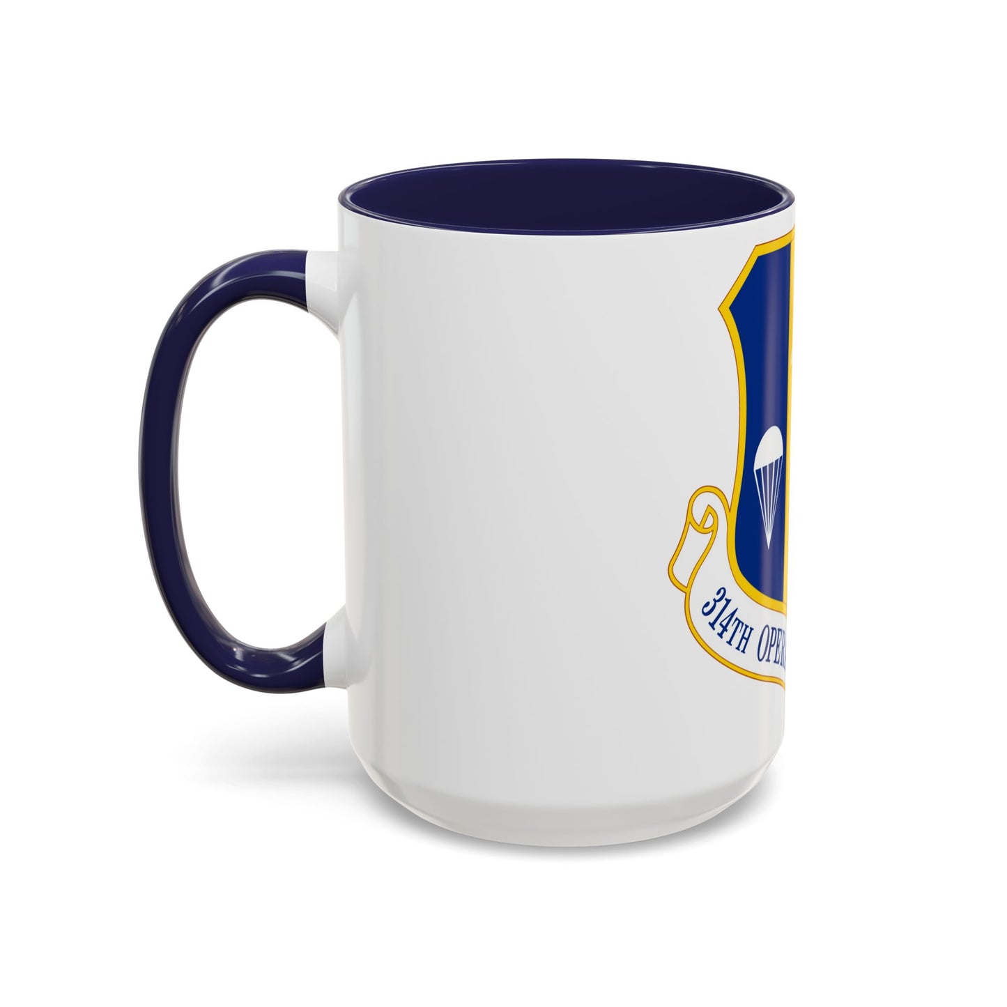 314 Operations Group AETC (U.S. Air Force) Accent Coffee Mug