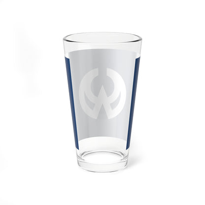 Flag of Higashiyamato Tokyo (Japan) Pint Glass 16oz