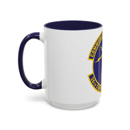 36th Communications Squadron (U.S. Air Force) Accent Coffee Mug