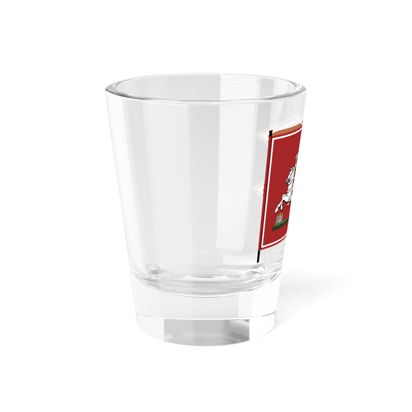 Flag of the Slonim County 1764-1792 (Belarus) (Coat of Arms) Shot Glass 1.5oz