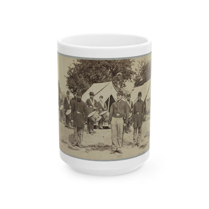 Drum Corps From Unidentified Regiment (U.S. Civil War) White Coffee Mug