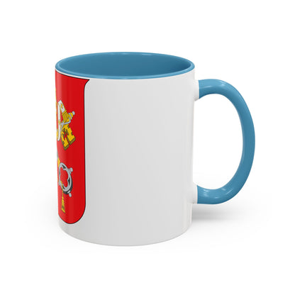 Coat of arms of Vatican City State - Accent Coffee Mug