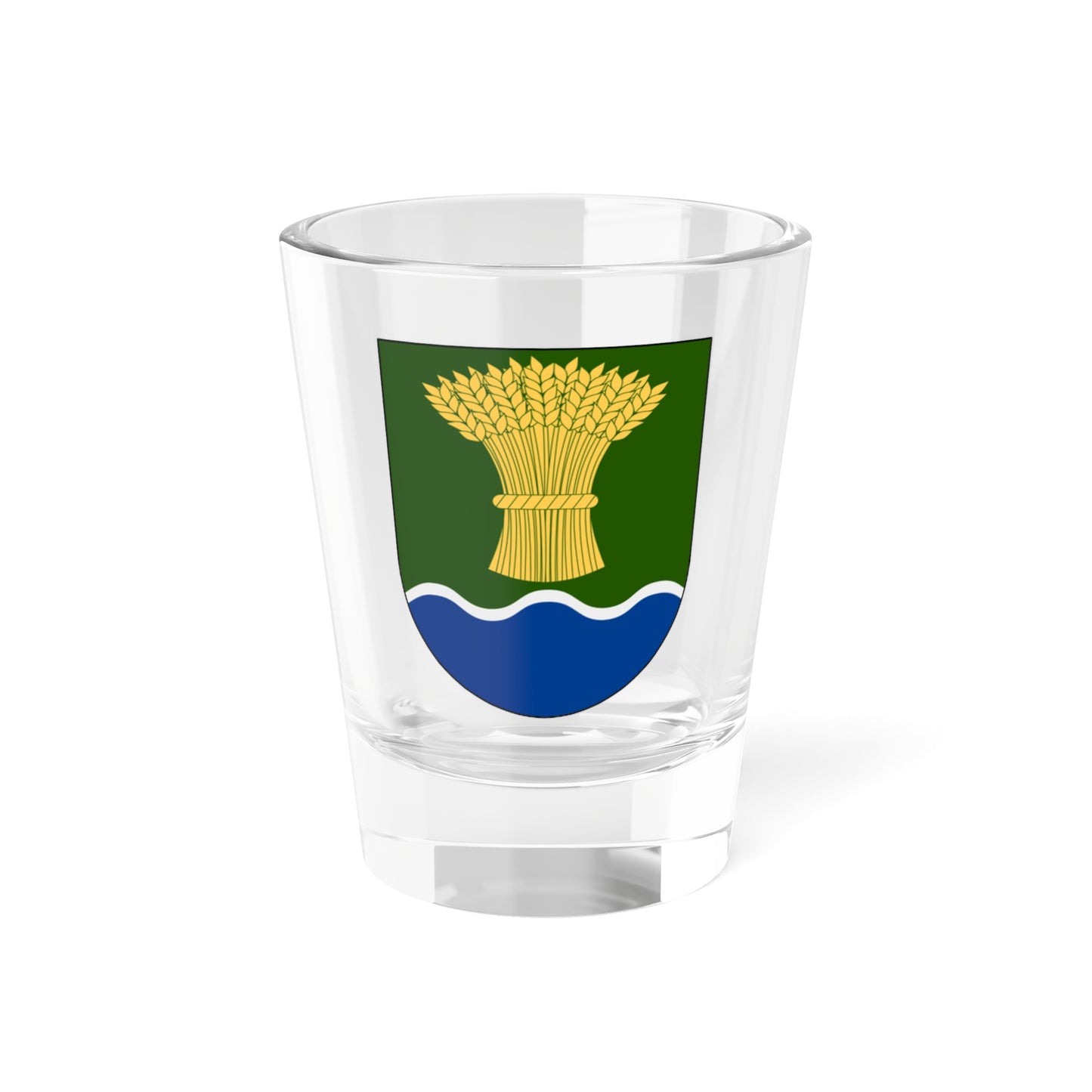 Kållands-Åsaka vapen (Sweden) (Coat of Arms) Shot Glass 1.5oz