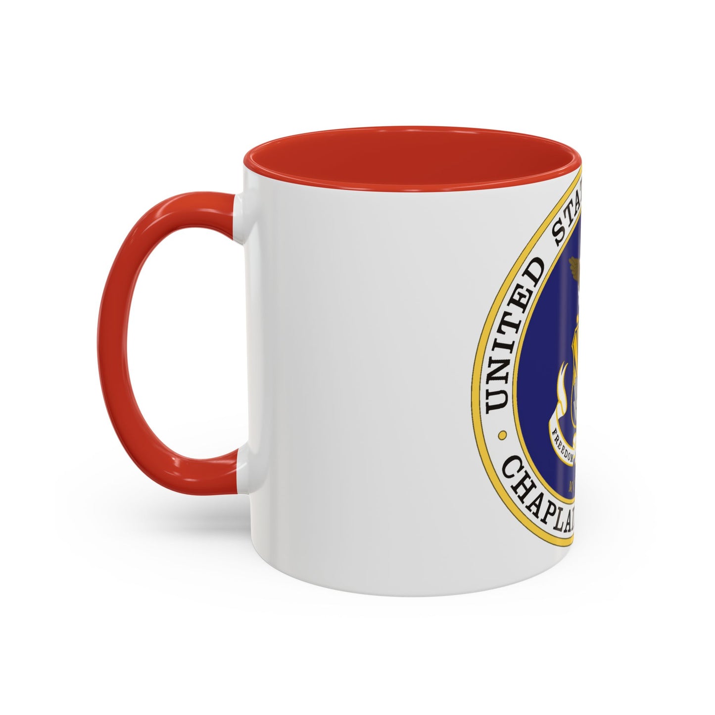 Air Force Chaplain Service (U.S. Air Force) Accent Coffee Mug