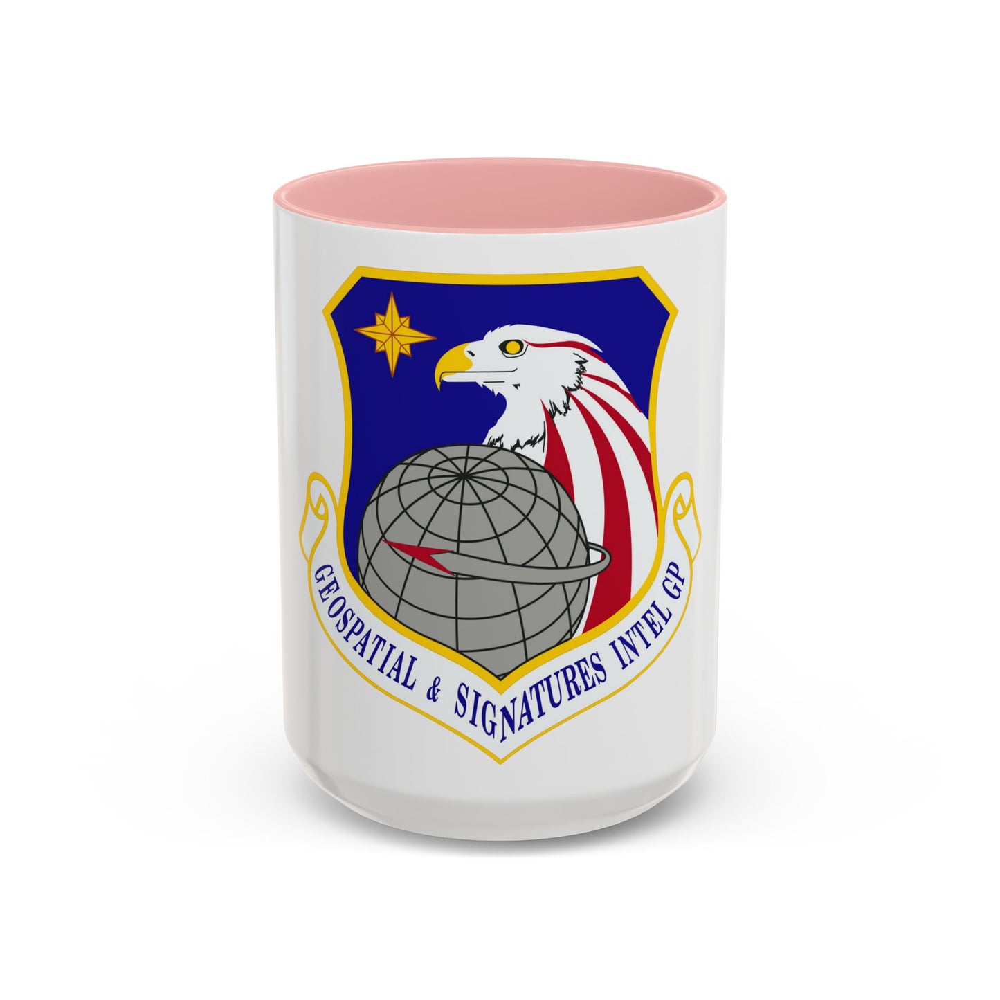 Geospatial and Signatures Intelligence Group (U.S. Air Force) Accent Coffee Mug