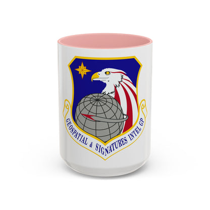 Geospatial and Signatures Intelligence Group (U.S. Air Force) Accent Coffee Mug