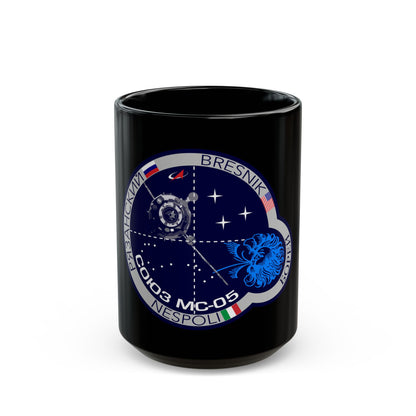 Soyuz MS-05 (Soyuz Programme) Black Coffee Mug