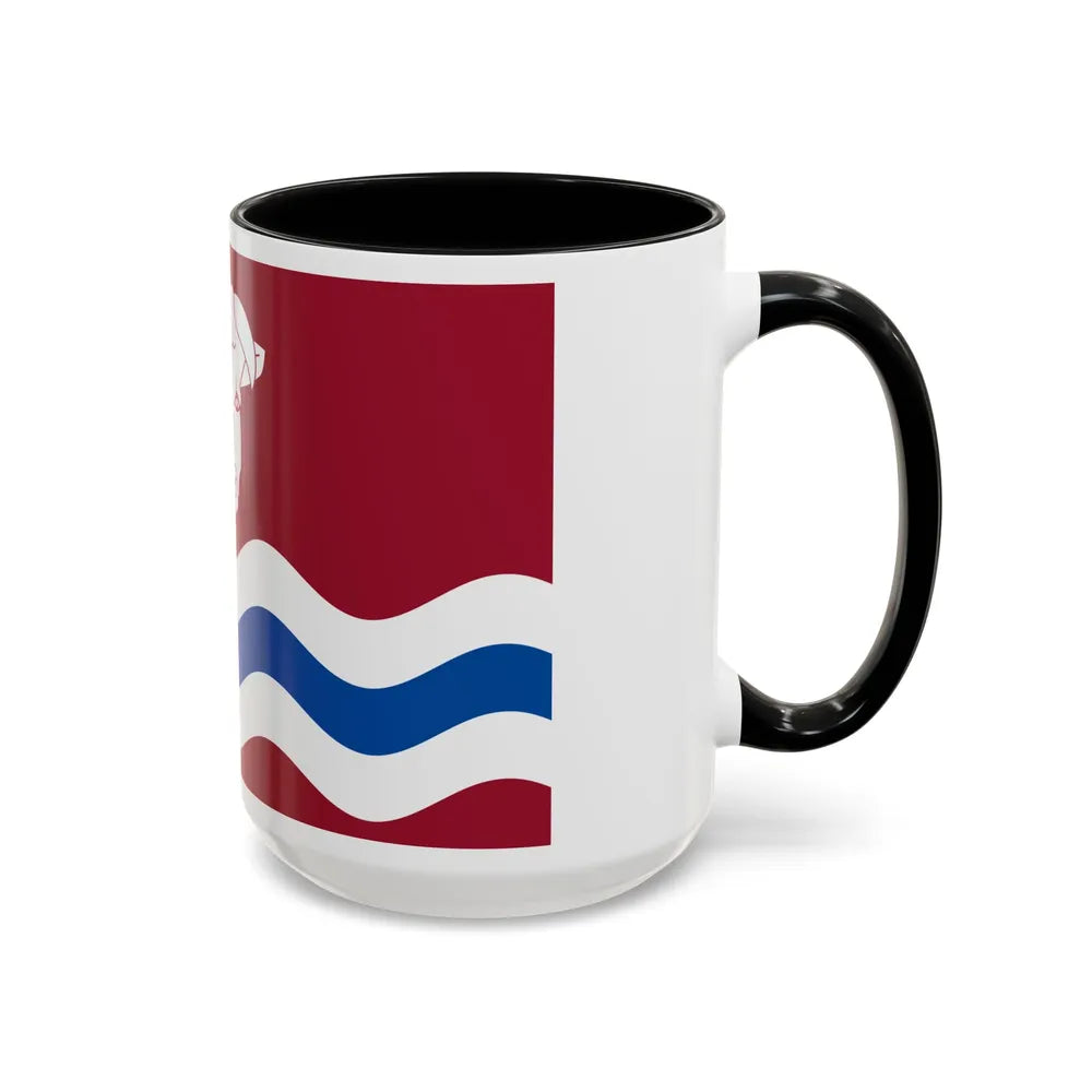 Flag of Herefordshire UK - Accent Coffee Mug-Go Mug Yourself