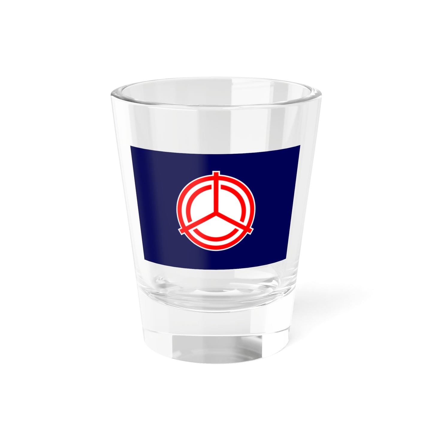 Flag of Horokanai Hokkaido (Japan) Shot Glass 1.5oz