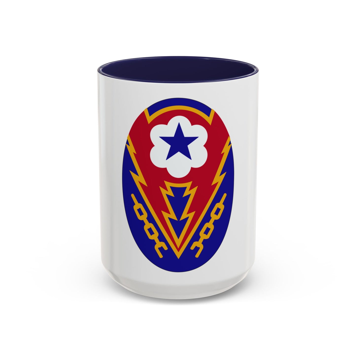 Communications Zone Personnel Europe (U.S. Army) Accent Coffee Mug