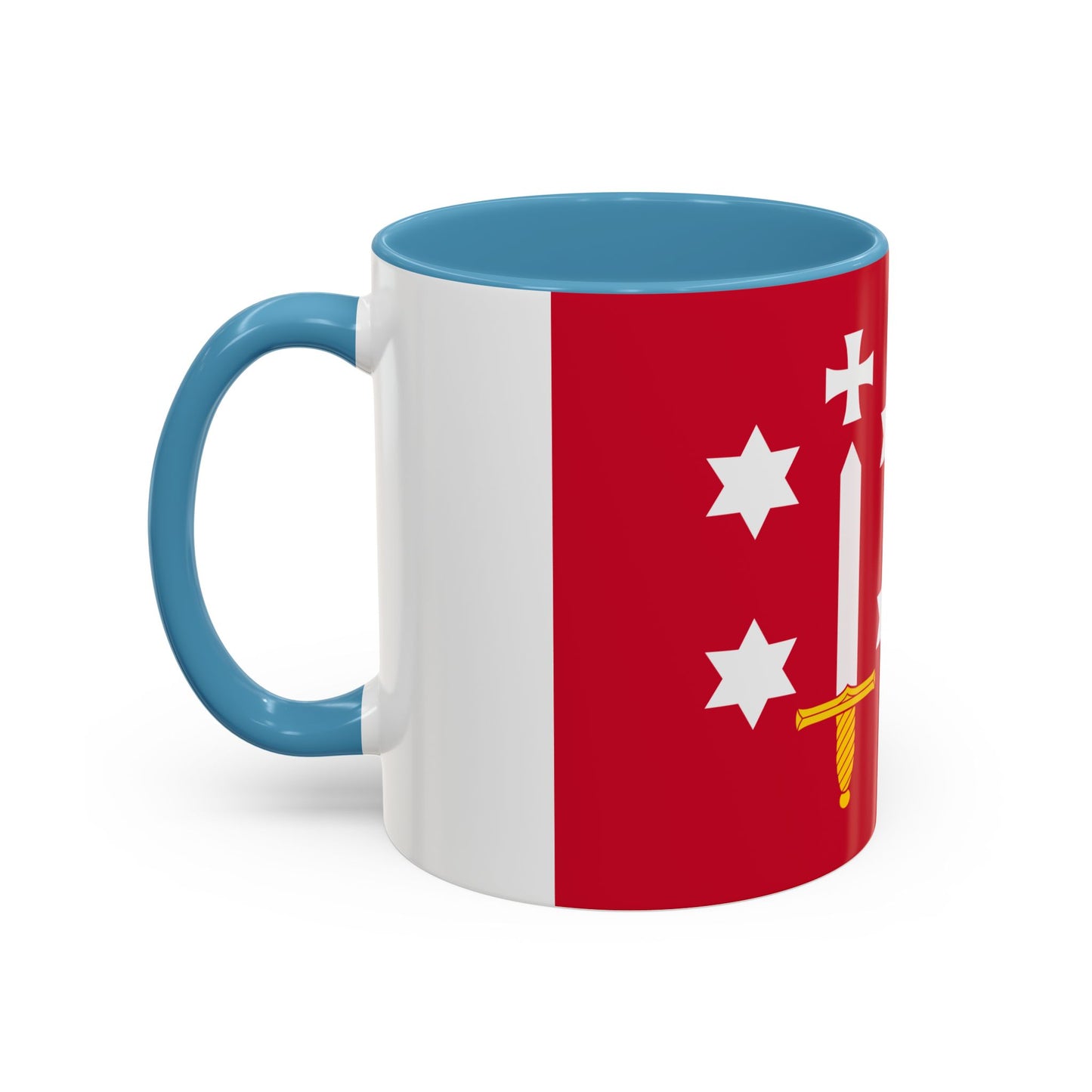 Flag of Haarlem the capital of the province of North Holland Netherlands - Accent Coffee Mug