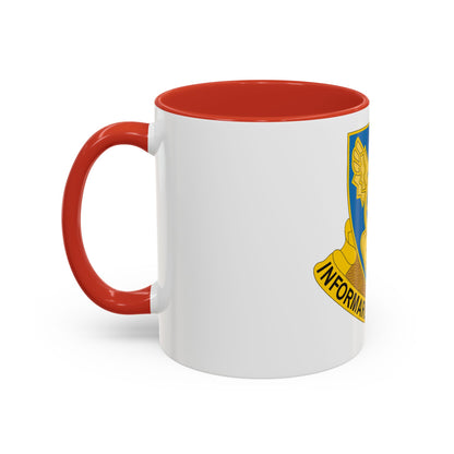 1st Military Intelligence Battalion (U.S. Army) Accent Coffee Mug