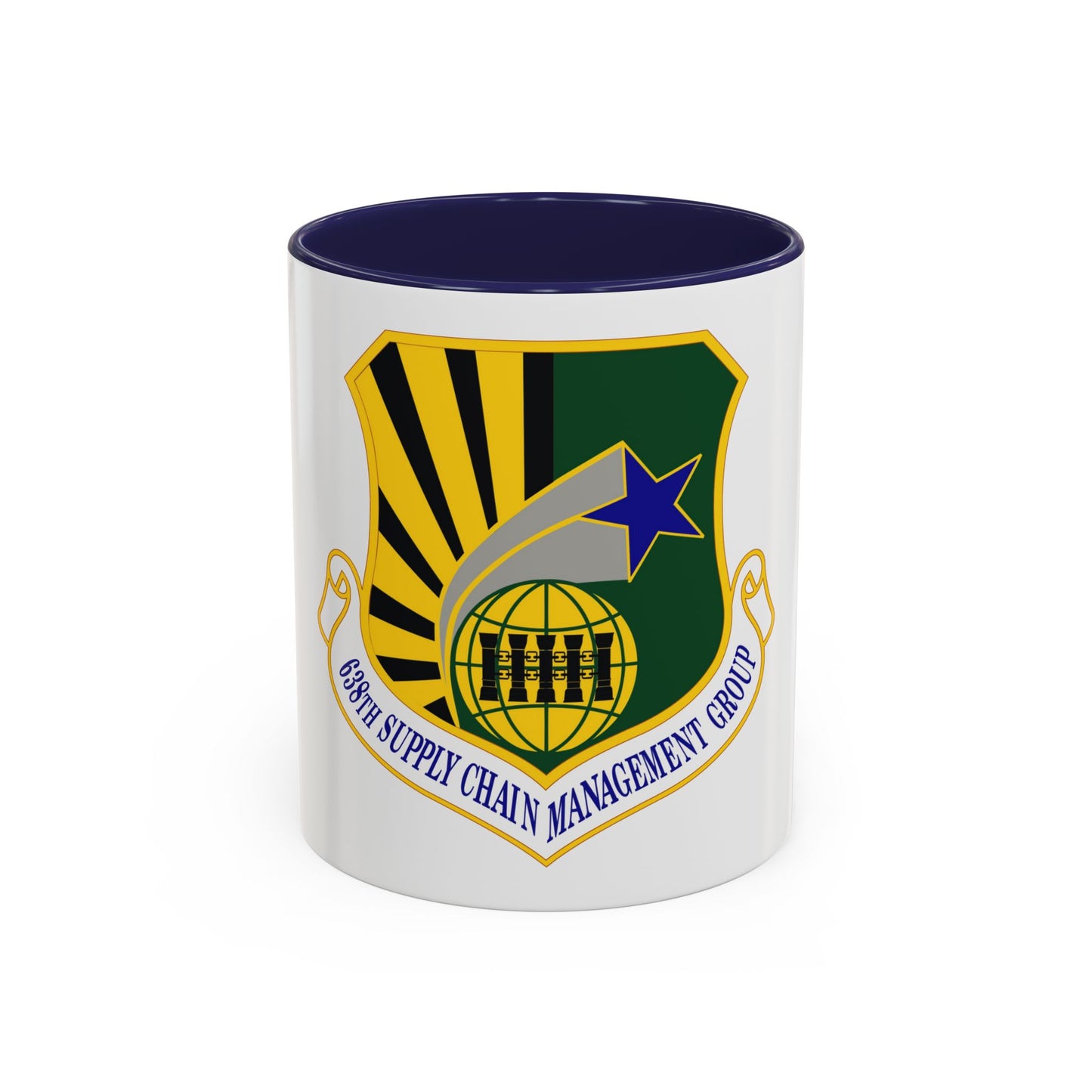 638 Supply Chain Management Group AFMC (U.S. Air Force) Accent Coffee Mug