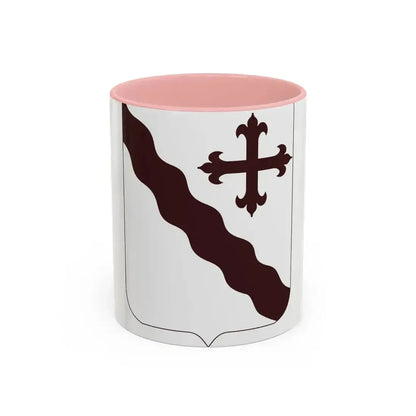 369 Medical Battalion 2 (U.S. Army) Accent Coffee Mug 11oz Pink - Go Mug Yourself