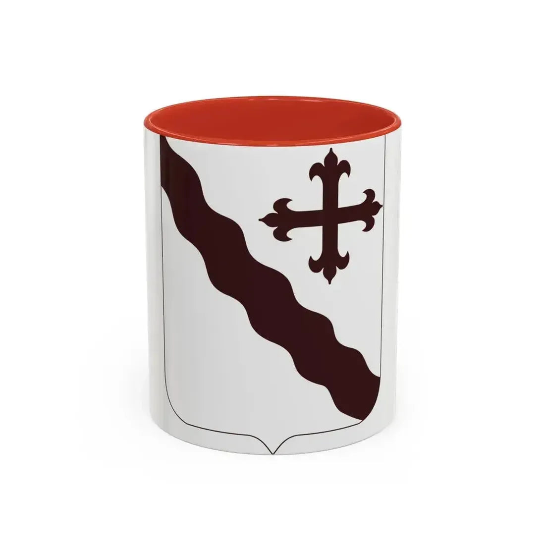 369 Medical Battalion 2 (U.S. Army) Accent Coffee Mug 11oz Red - Go Mug Yourself
