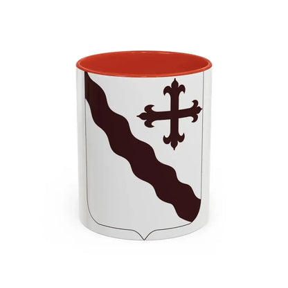369 Medical Battalion 2 (U.S. Army) Accent Coffee Mug 11oz Red - Go Mug Yourself