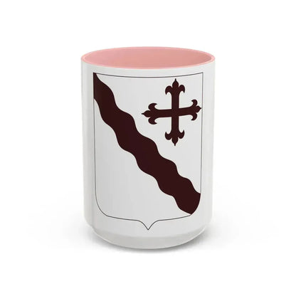 369 Medical Battalion 2 (U.S. Army) Accent Coffee Mug 15oz Pink - Go Mug Yourself