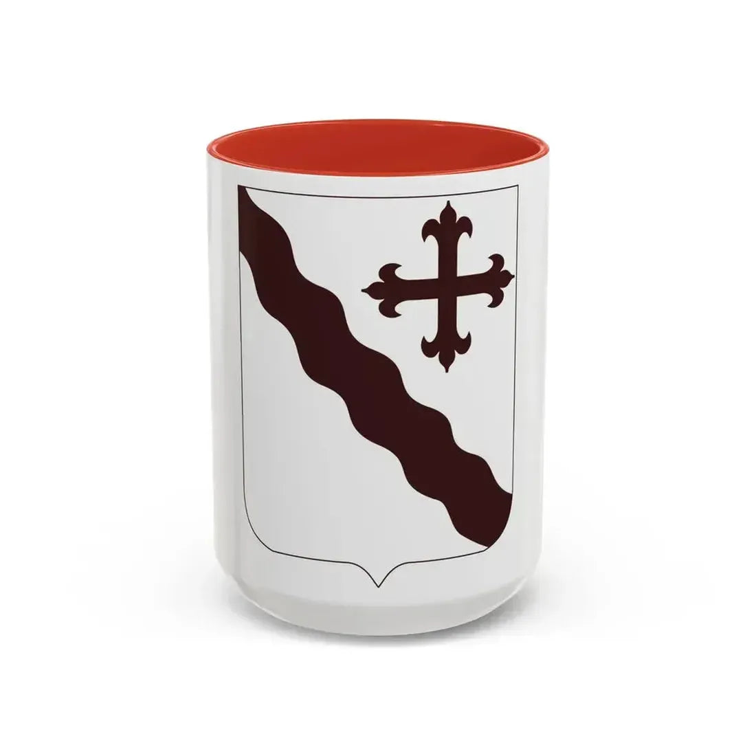 369 Medical Battalion 2 (U.S. Army) Accent Coffee Mug 15oz Red - Go Mug Yourself