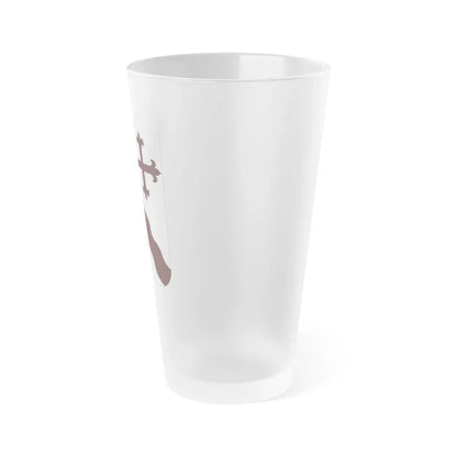 369 Medical Battalion 2 (U.S. Army) Frosted Pint Glass 16oz - Go Mug Yourself