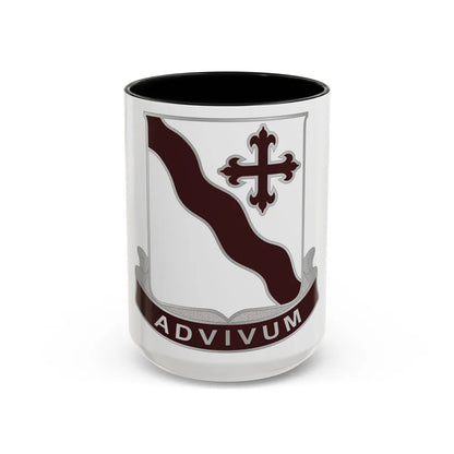 369 Medical Battalion (U.S. Army) Accent Coffee Mug-15oz-Black-Go Mug Yourself