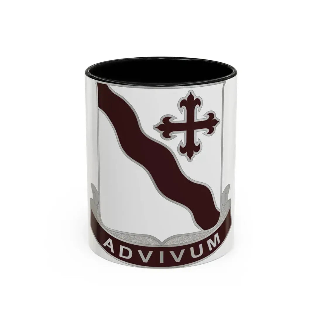 369 Medical Battalion (U.S. Army) Accent Coffee Mug 11oz Black - Go Mug Yourself