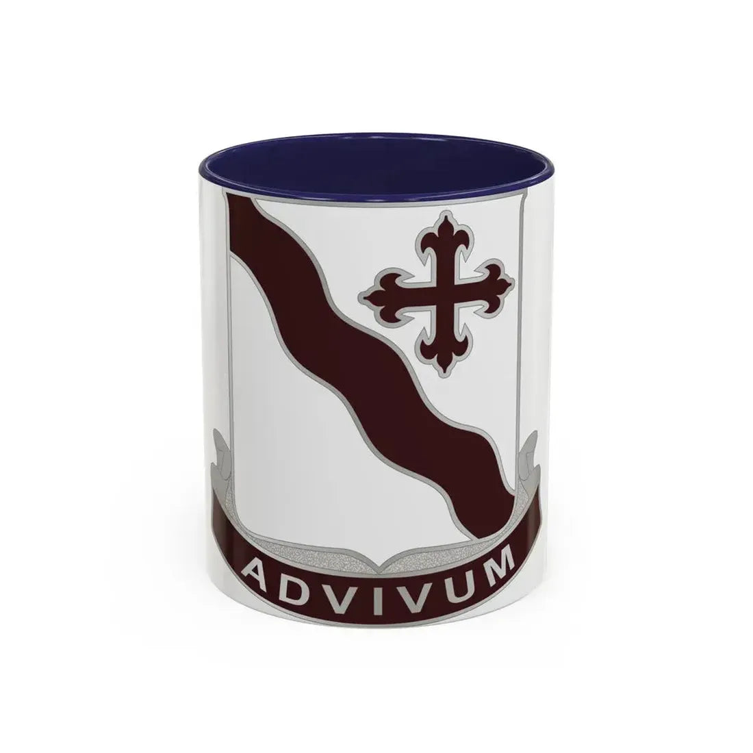 369 Medical Battalion (U.S. Army) Accent Coffee Mug 11oz Navy - Go Mug Yourself