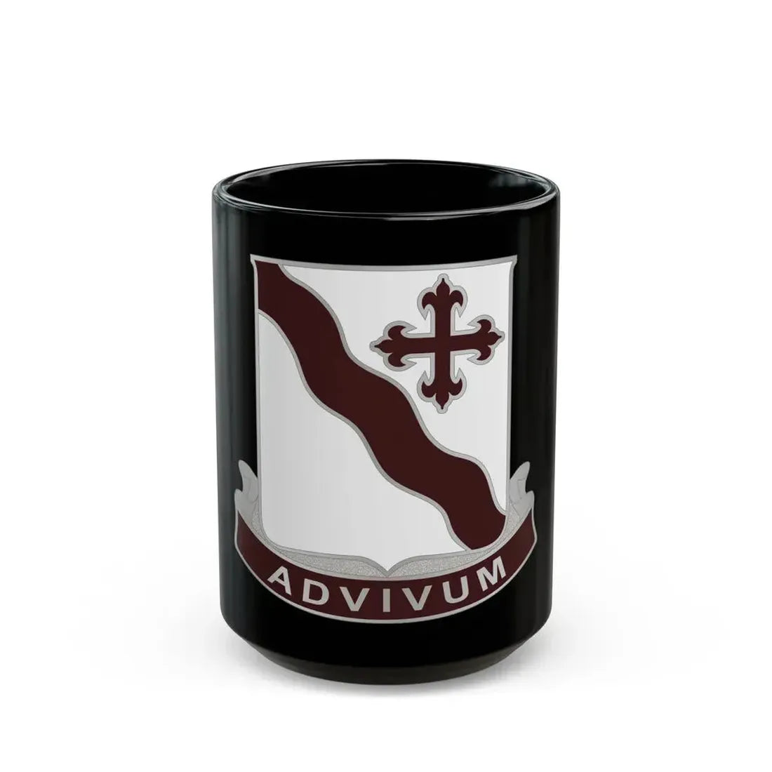 369 Medical Battalion (U.S. Army) Black Coffee Mug - Go Mug Yourself