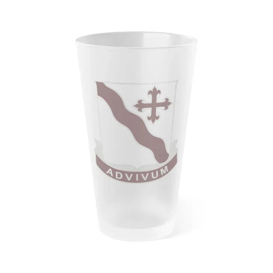 369 Medical Battalion (U.S. Army) Frosted Pint Glass 16oz Default Title - Go Mug Yourself