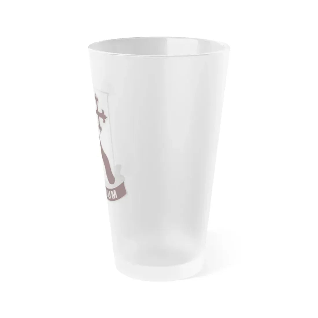 369 Medical Battalion (U.S. Army) Frosted Pint Glass 16oz - Go Mug Yourself