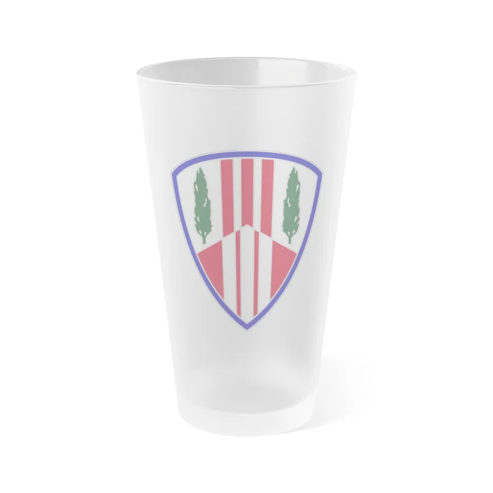 369 Sustainment Brigade (U.S. Army) Frosted Pint Glass 16oz-Go Mug Yourself