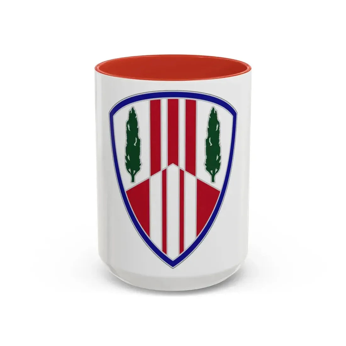 369 Sustainment Brigade (U.S. Army) Accent Coffee Mug 11oz Light Blue - Go Mug Yourself