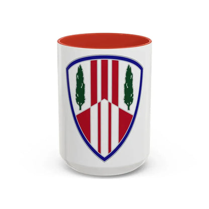 369 Sustainment Brigade (U.S. Army) Accent Coffee Mug 11oz Light Blue - Go Mug Yourself