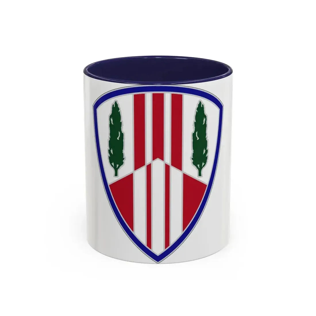 369 Sustainment Brigade (U.S. Army) Accent Coffee Mug 11oz Navy - Go Mug Yourself