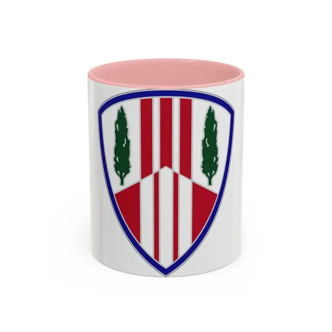 369 Sustainment Brigade (U.S. Army) Accent Coffee Mug 11oz Pink - Go Mug Yourself