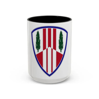 369 Sustainment Brigade (U.S. Army) Accent Coffee Mug 15oz Black - Go Mug Yourself