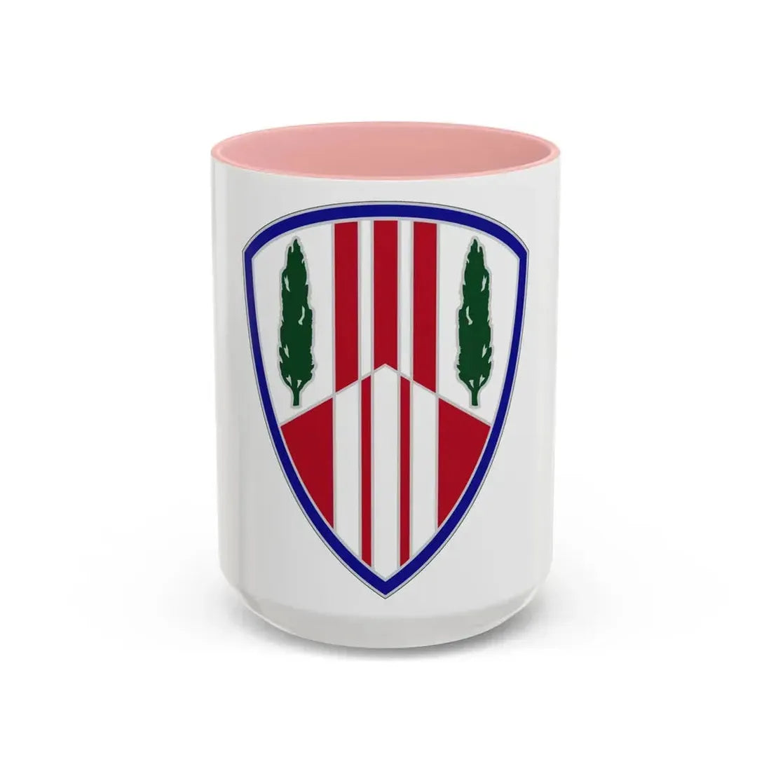 369 Sustainment Brigade (U.S. Army) Accent Coffee Mug 15oz Pink - Go Mug Yourself